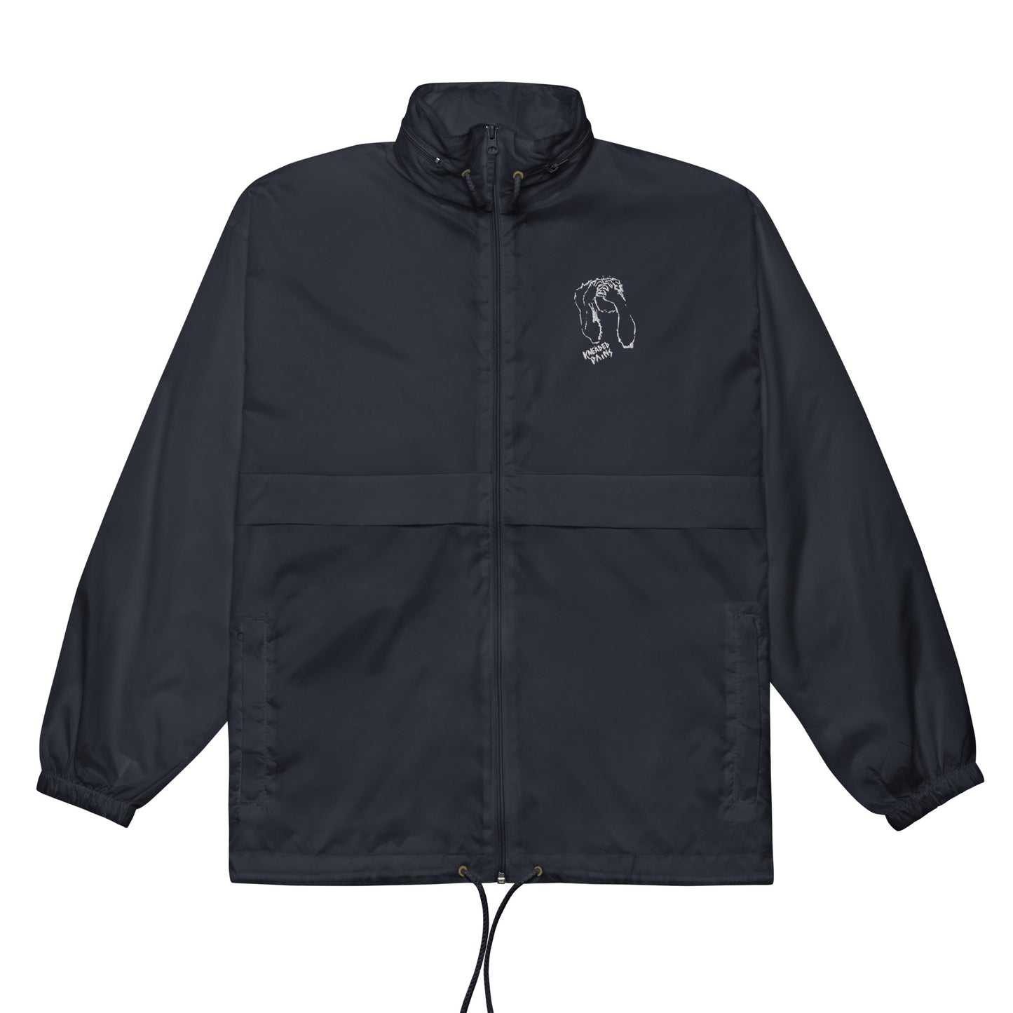 KNEADED PAINS Unisex windbreaker